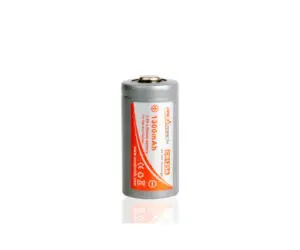 OrcaTorch batteri CR123A, 1300mAh - Bilde 3