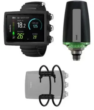 SUUNTO eon core med sender og bungee feste